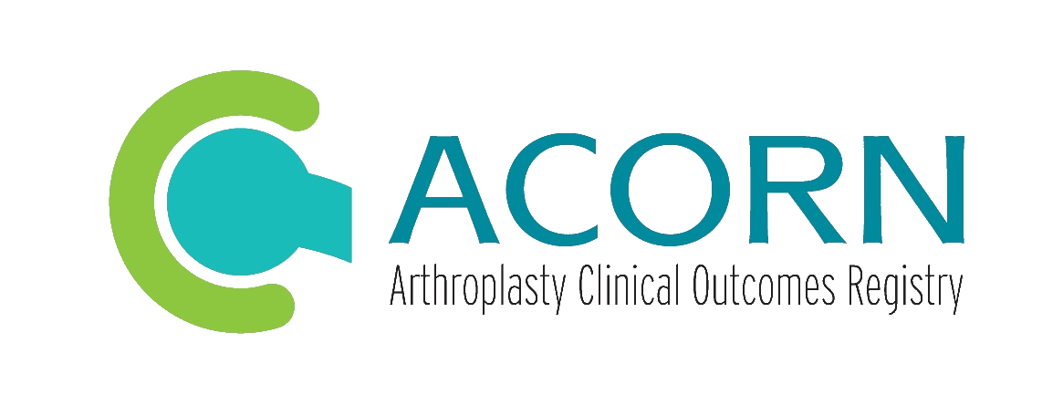 The ACORN is a multicentre registry that aims to improve the quality and effectiveness of joint replacement surgery by monitoring and evaluating patient reported clinical outcomes after surgery.